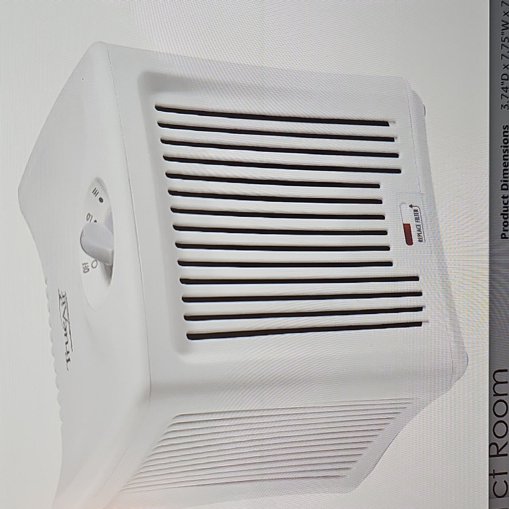 Hamilton Beach True Air Green Odor Eliminator Tabletop Air purifier